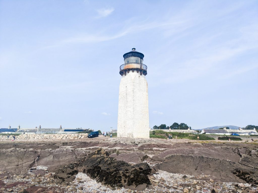 Southerness beach lighthouse