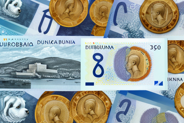 Croatian kuna banknotes and coins